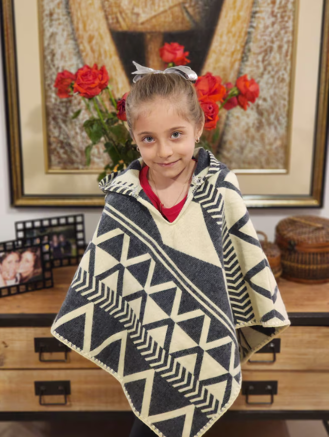 Ponchos For Toddlers and Kids, Tinkina Poncho.