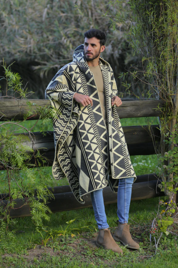 Ponchos For Men, Andean Poncho, Ecuador Poncho, Man Poncho, Fathers Day Gifts.