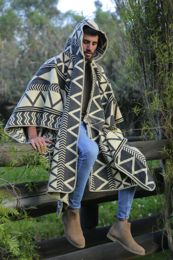 Ponchos For Men, Andean Poncho, Ecuador Poncho, Man Poncho, Fathers Day Gifts.