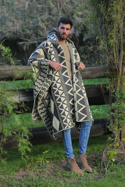 Ponchos For Men, Andean Poncho, Ecuador Poncho, Man Poncho, Fathers Day Gifts.