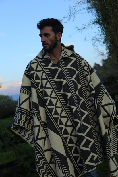 Ponchos For Men, Andean Poncho, Ecuador Poncho, Man Poncho, Fathers Day Gifts.