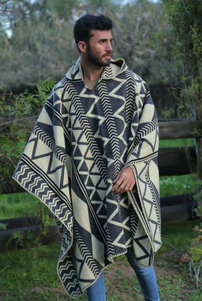 Ponchos For Men, Andean Poncho, Ecuador Poncho, Man Poncho, Fathers Day Gifts.